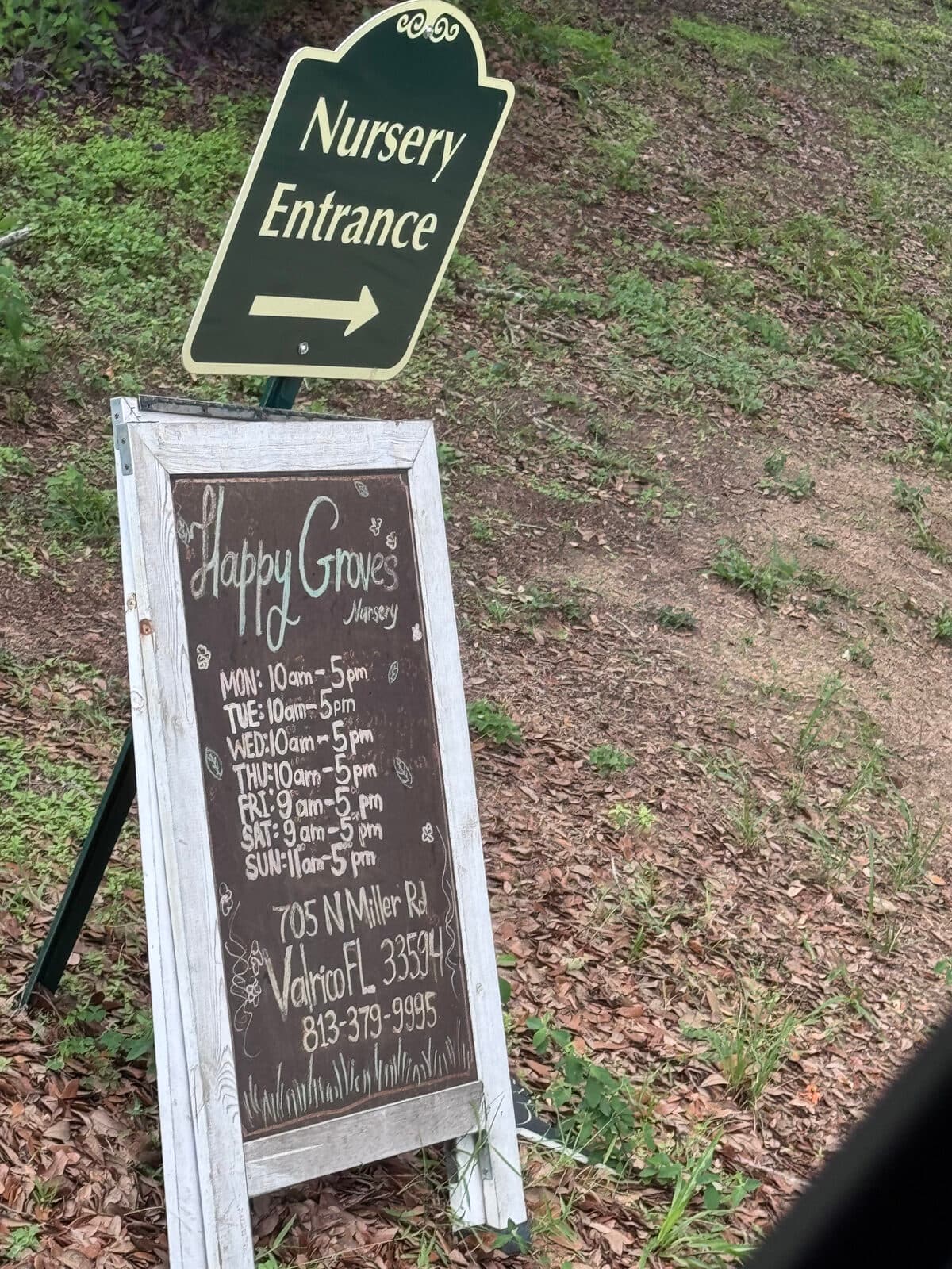 The Fruit Tree Nursery Hiding Behind the Railroad Tracks on Miller Road